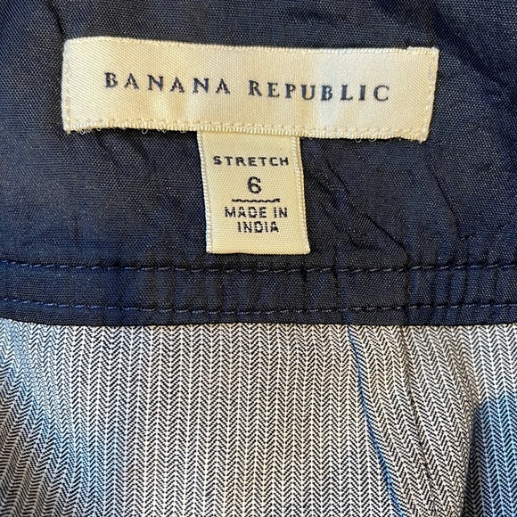 Banana Republic Pinstripe Skirt - Picture 3 of 5